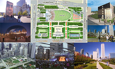 Chicago's Millenium Park. Click to enlarge